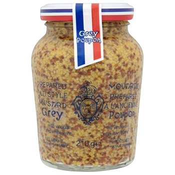 【FOOD de WINE】グレープポン 種入りマスタード 210ｇ / 豊産業 ◎(GREYPOUPON mustard ◎)